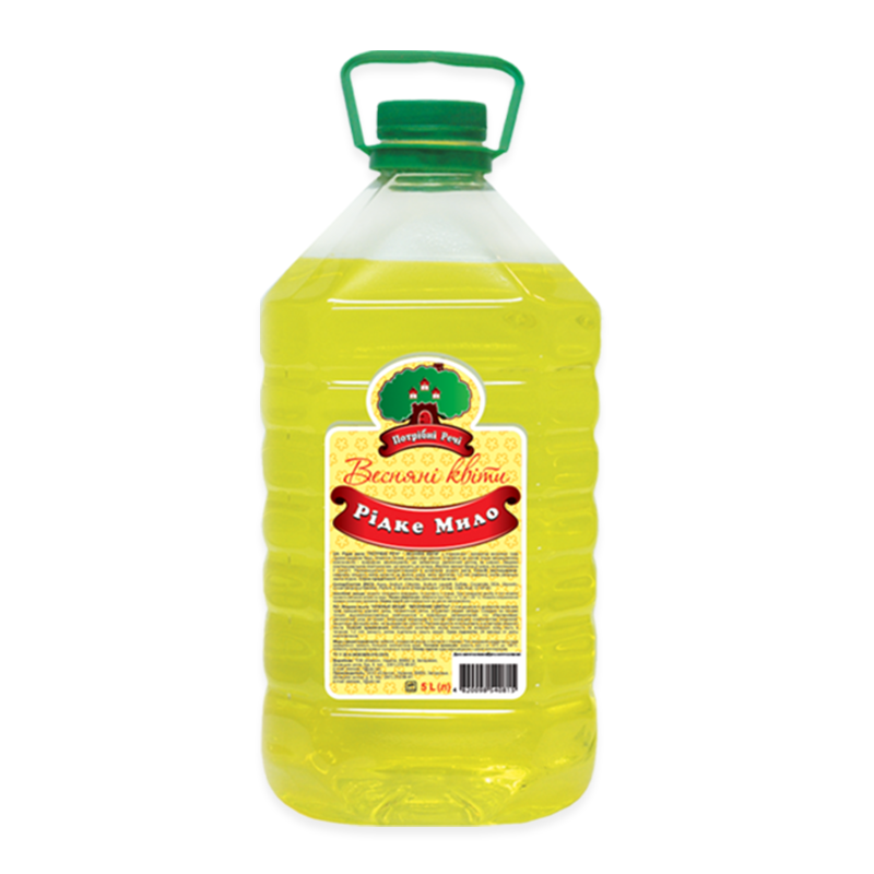 Рідке мило Потрібні речі "Весняні квіти" 5л